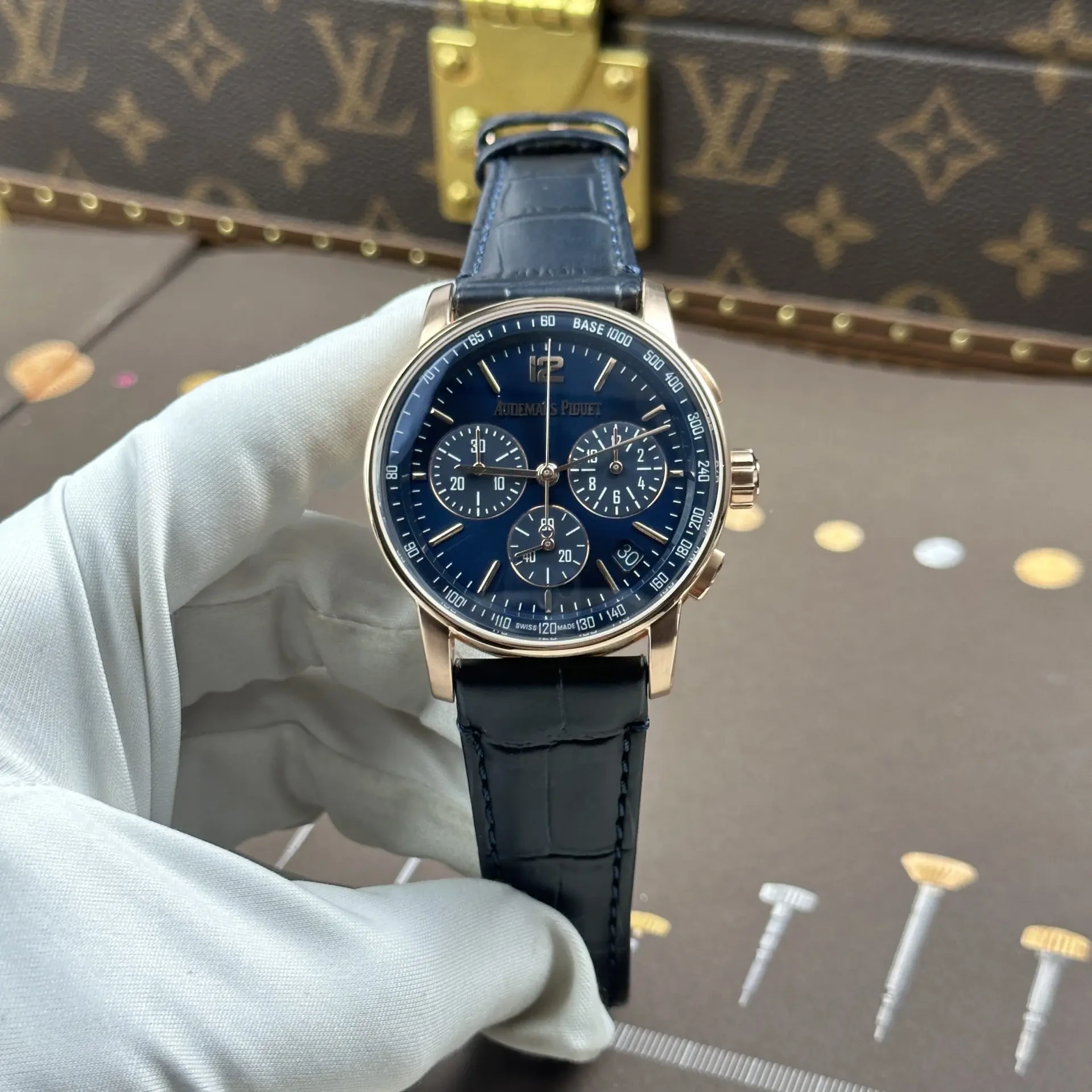 Reloj réplica Audemars Piguet Code 11.59 acabado oro rosa – 41 mm
