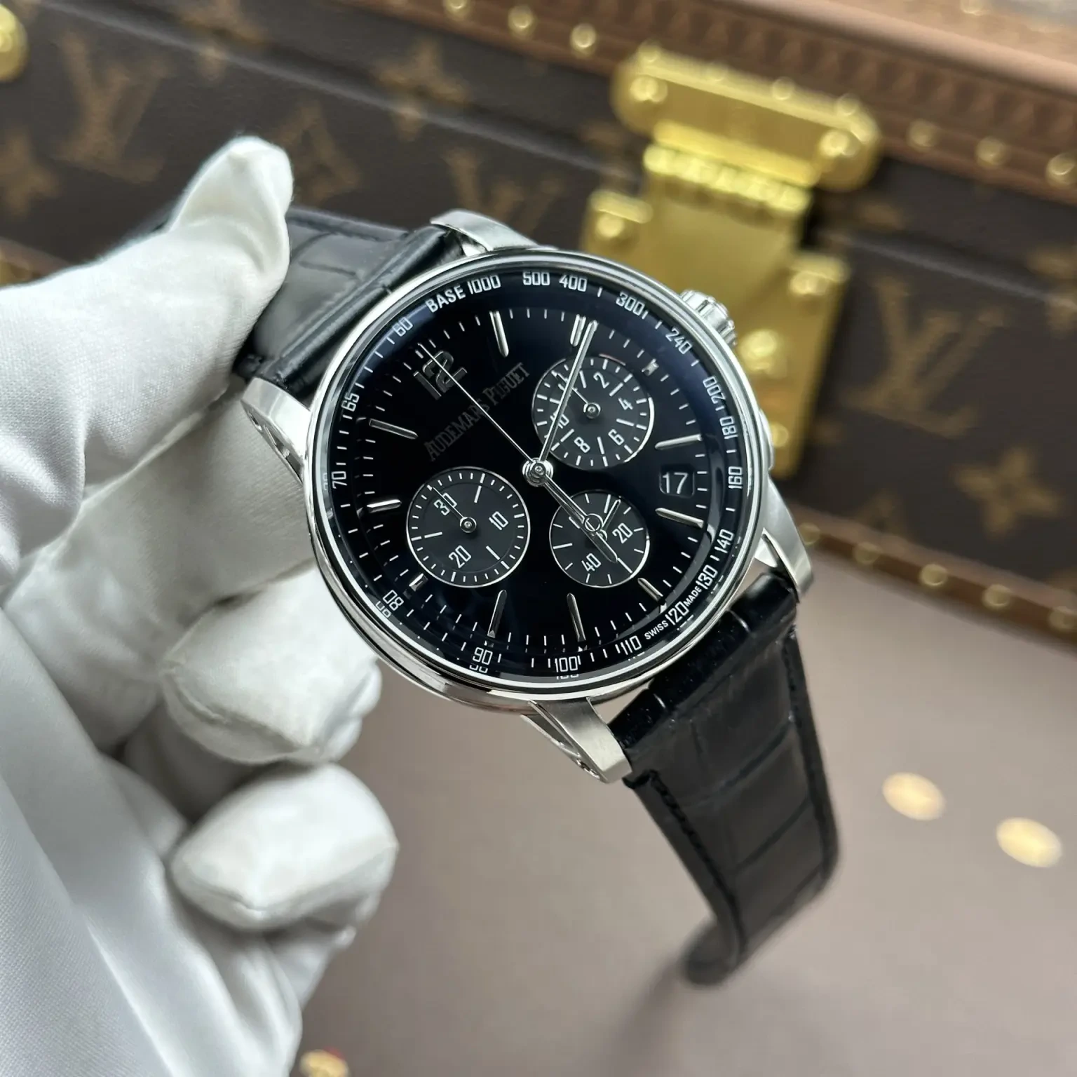 Reloj réplica Audemars Piguet Code 11.59 esfera negra – 41 mm