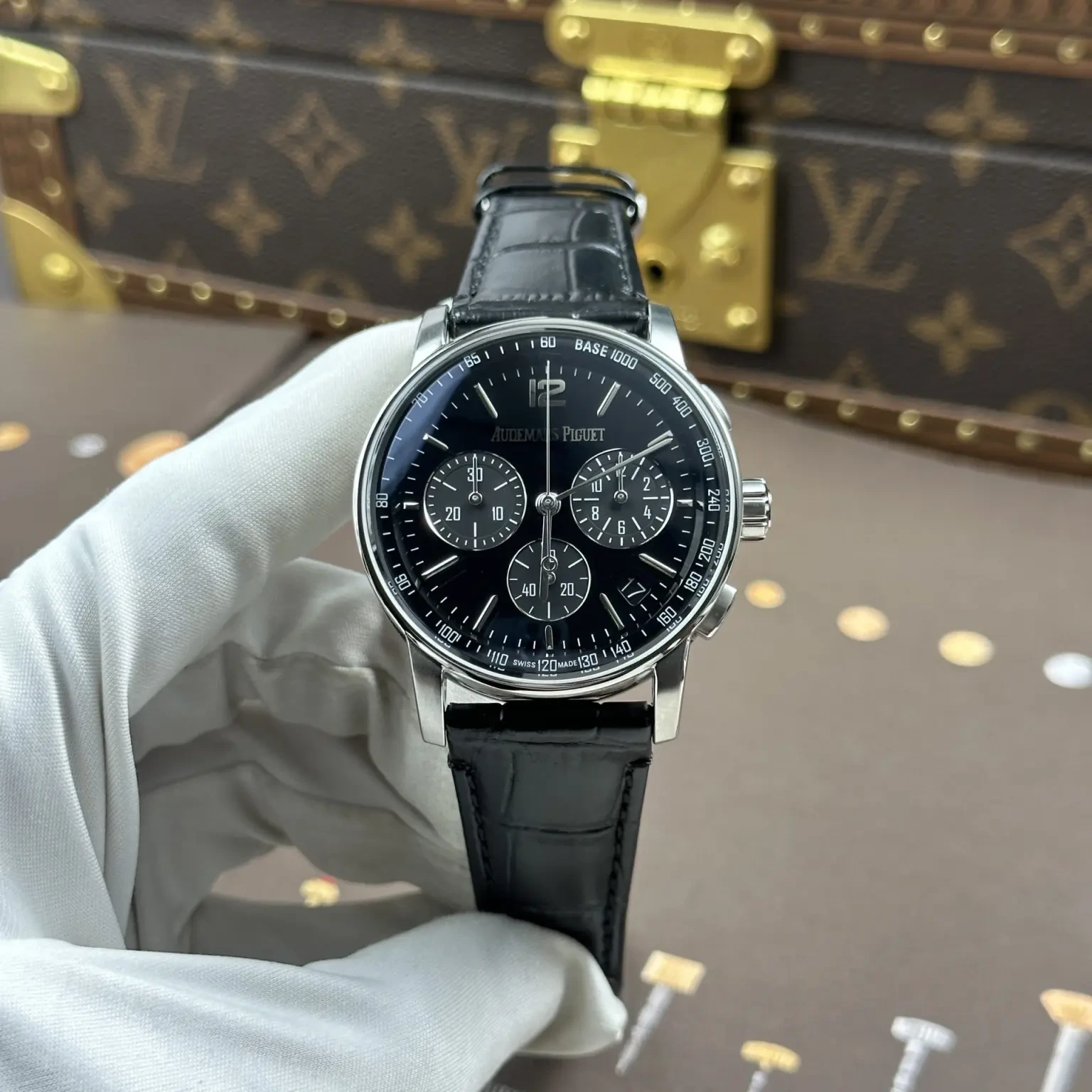 Reloj réplica Audemars Piguet Code 11.59 esfera negra – 41 mm