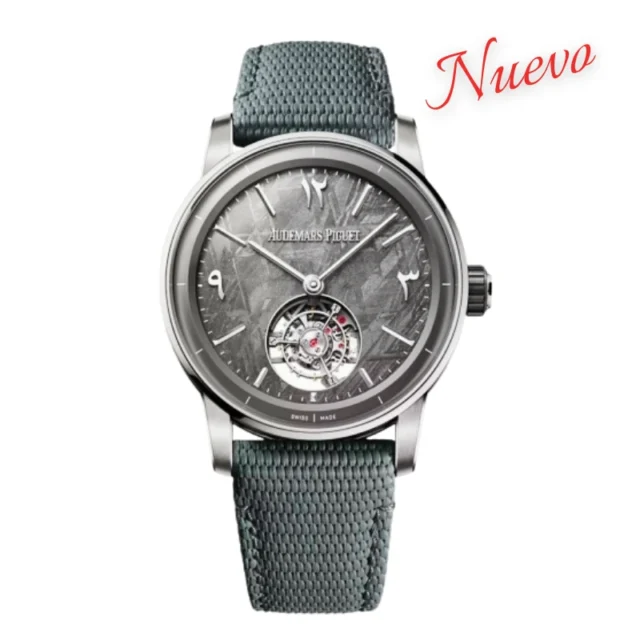Reloj réplica Audemars Piguet Code 11.59 Fly Tourbillon esfera estilo meteorito dial – 41 mm