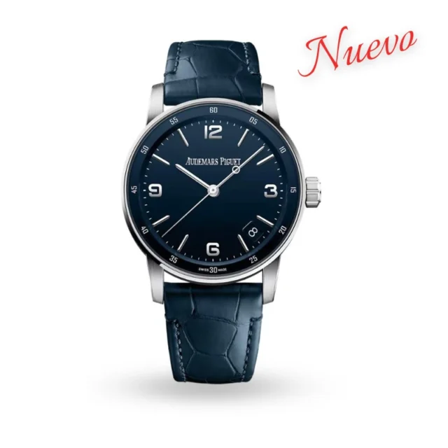 Reloj réplica Audemars Piguet Code 11.59 Selfwinding 15210 esfera azul – 41 mm