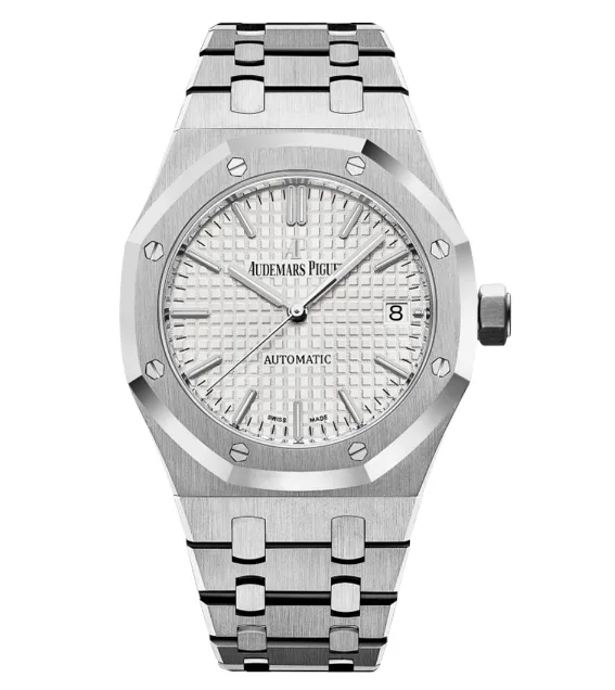 Reloj réplica Audemars Piguet Royal Oak 15450 caja con pedrería – 37 mm · Ref. RSC-4693