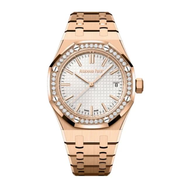 Reloj réplica Audemars Piguet Royal Oak 15450 caja con pedrería – 37 mm · Ref. RSC-692