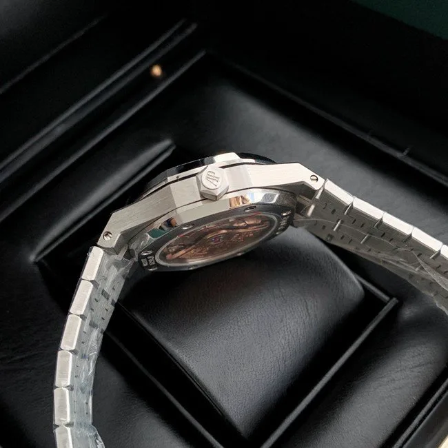 Reloj réplica Audemars Piguet Royal Oak 15451 caja con pedrería – 37 mm · Ref. RSC-3549