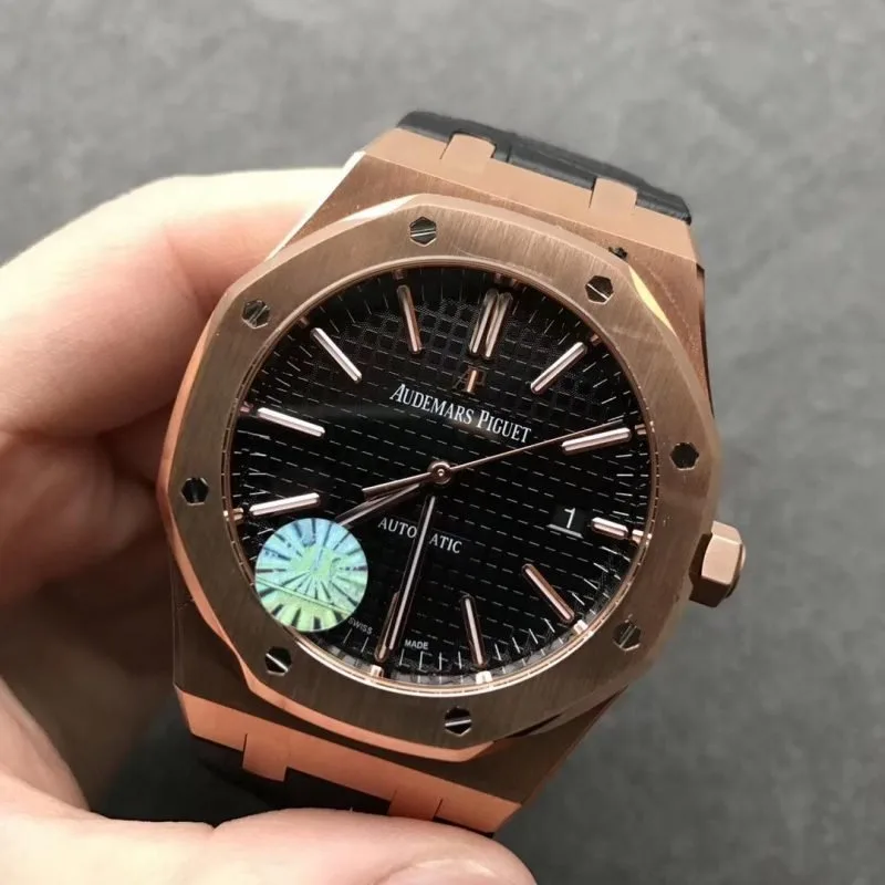 Reloj réplica Audemars Piguet Royal Oak 15510 correa de piel – 41 mm