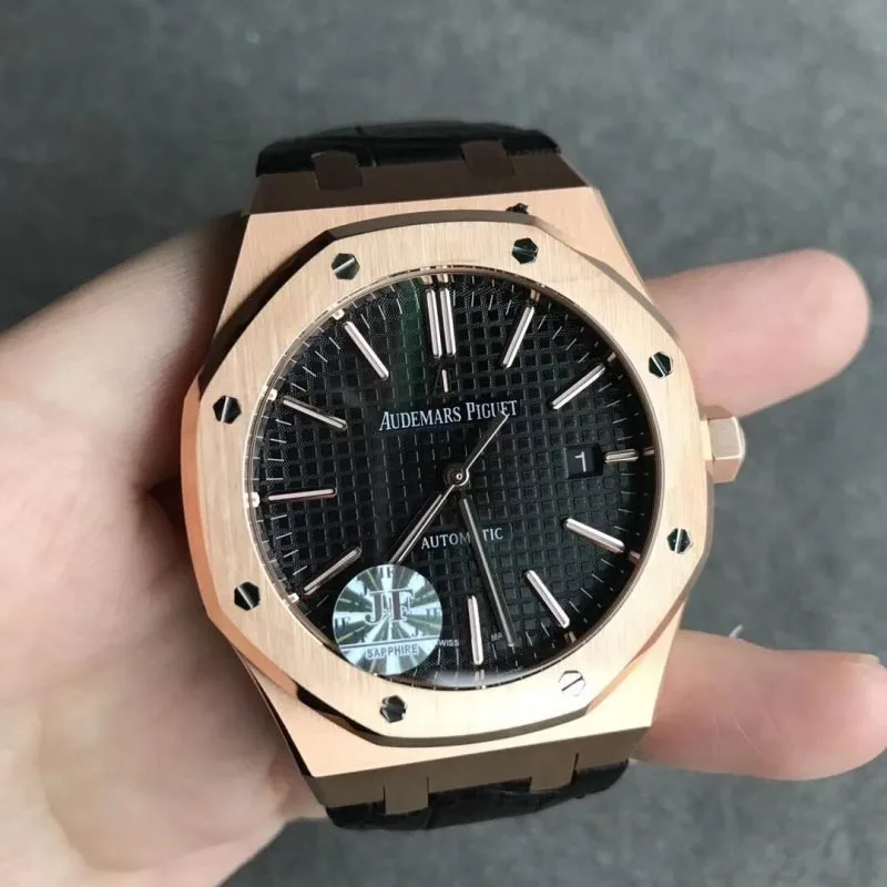 Reloj réplica Audemars Piguet Royal Oak 15510 correa de piel – 41 mm