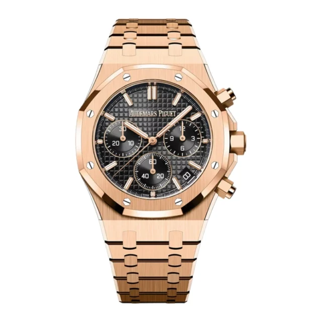 Reloj réplica Audemars Piguet Royal Oak 26240 acabado oro rosa – 41 mm · Ref. RSC-12485