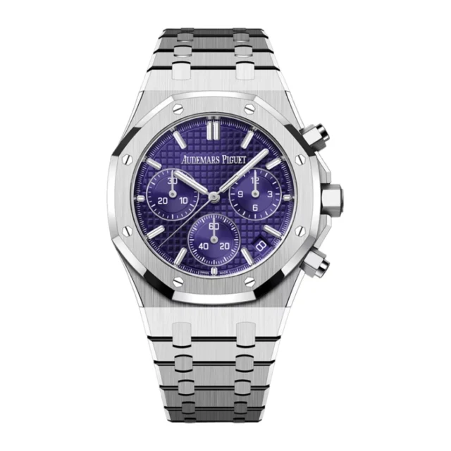 Reloj réplica Audemars Piguet Royal Oak 26240 esfera púrpura – 41 mm · Ref. RSC-12165