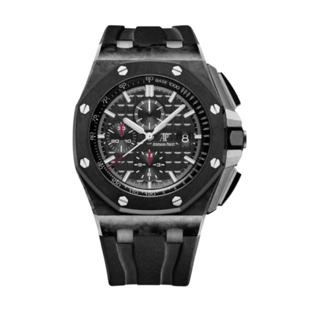 Reloj réplica Audemars Piguet Royal Oak Offshore 26400 carbono – 44 mm