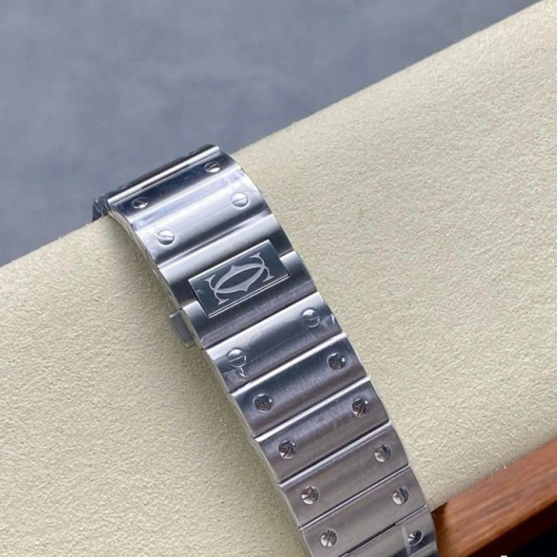 Reloj réplica Cartier Santos de Cartier brazalete de acero – 39,8 mm · Ref. RSC-12215