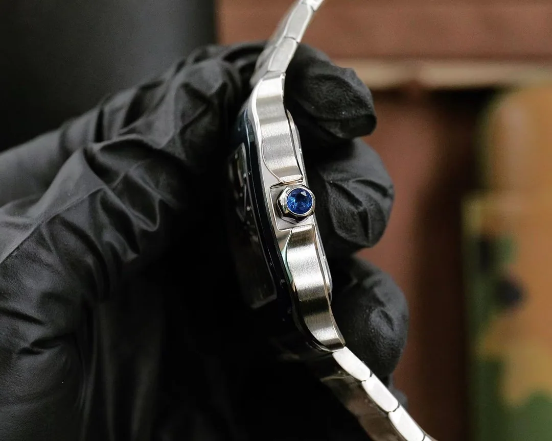 Reloj réplica Cartier Santos de Cartier esqueleto – 39,8 mm · Ref. RSC-10942