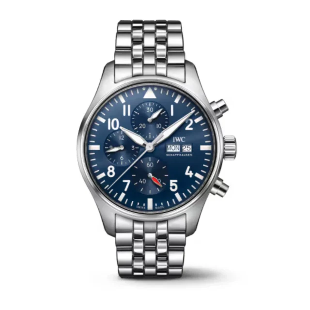 Reloj réplica IWC Pilot esfera azul – 43 mm
