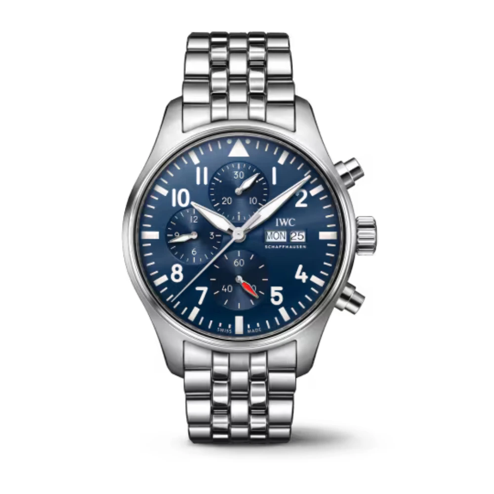 Reloj réplica IWC Pilot esfera azul – 43 mm