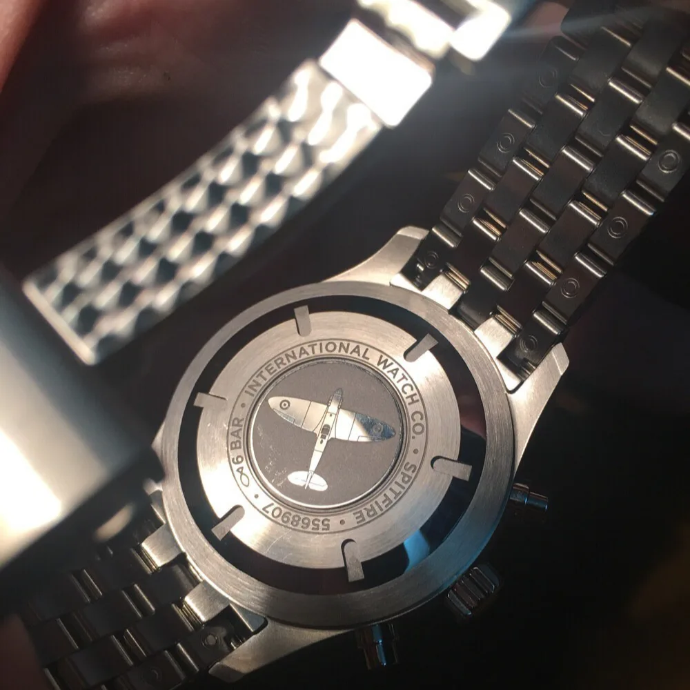 Reloj réplica IWC Pilot esfera gris – 43 mm