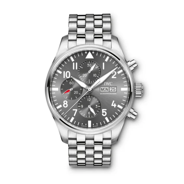 Reloj réplica IWC Pilot esfera gris – 43 mm