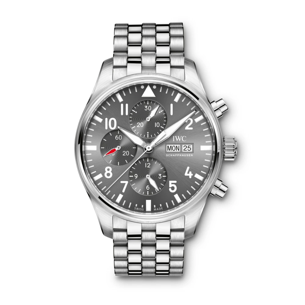Reloj réplica IWC Pilot esfera gris – 43 mm