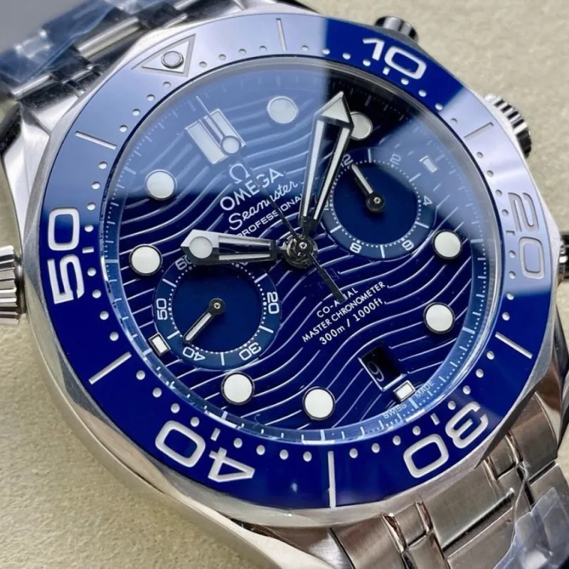Reloj réplica Omega Seamaster Diver 300M Chronograph – 44 mm · Ref. RSC-3089