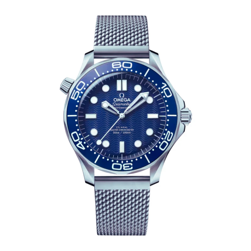 Reloj réplica Omega Seamaster Diver 300m titanio – 42 mm · Ref. RSC-12708