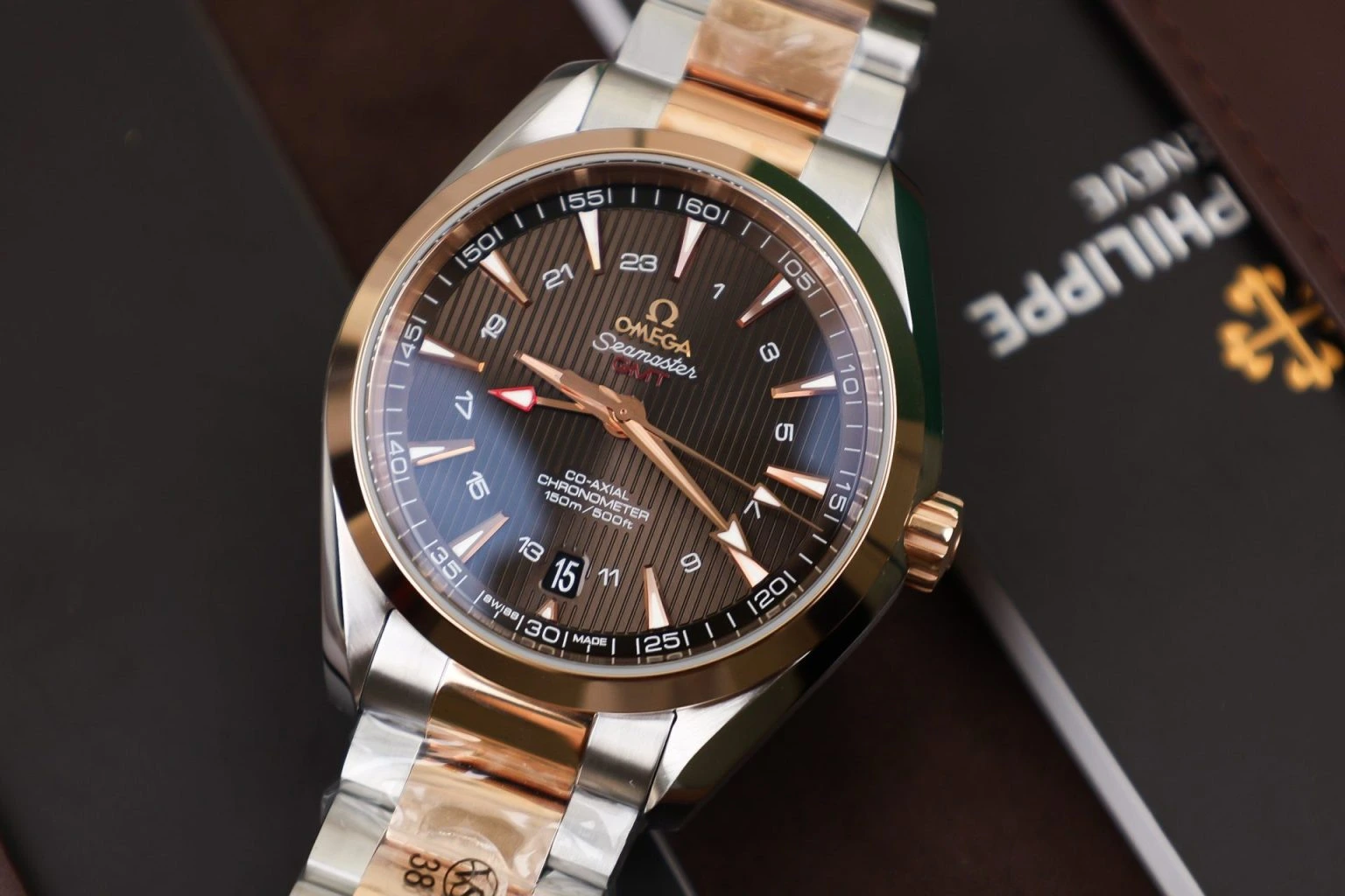 Reloj réplica Omega Seamaster GMT – 41,5 mm · Ref. RSC-13191