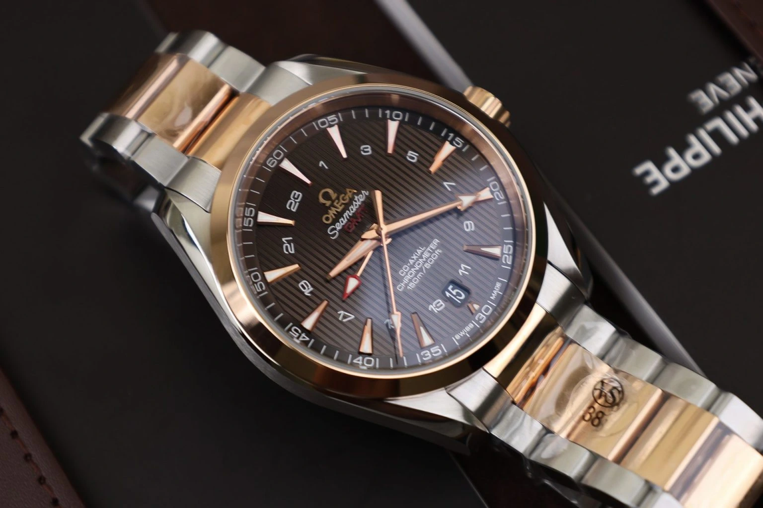 Reloj réplica Omega Seamaster GMT – 41,5 mm · Ref. RSC-13191