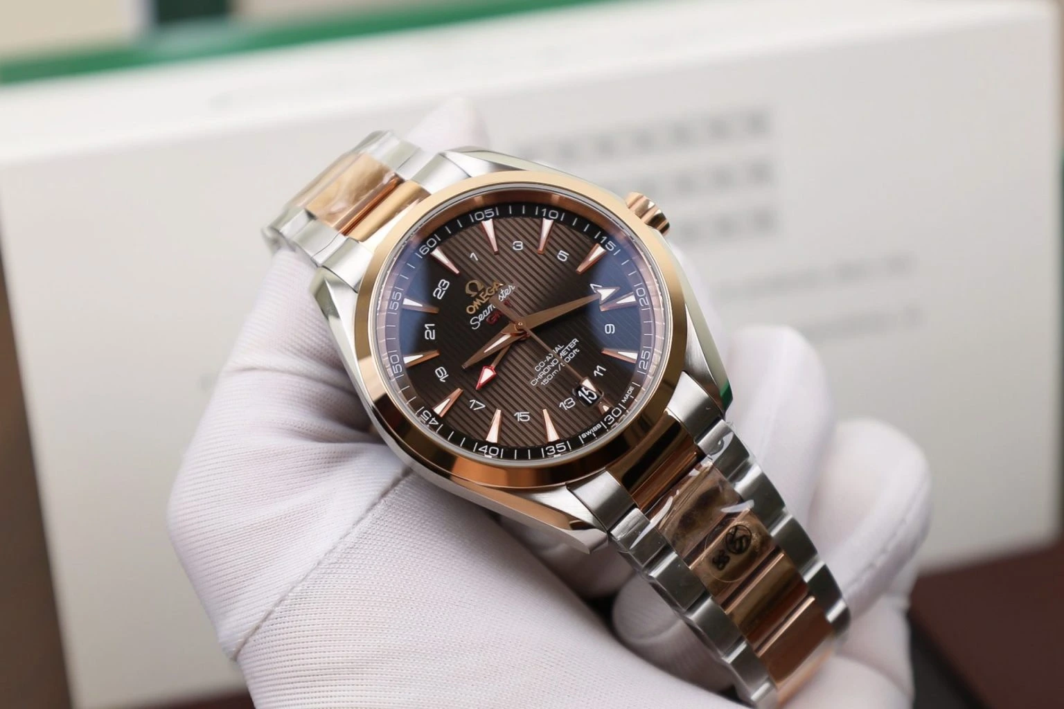 Reloj réplica Omega Seamaster GMT – 41,5 mm · Ref. RSC-13191