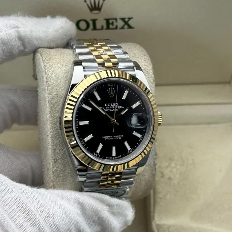 Reloj réplica Rolex Datejust Jubilee bicolor – 41 mm · Ref. RSC-3252