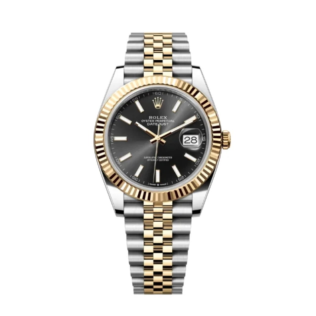 Reloj réplica Rolex Datejust Jubilee bicolor – 41 mm · Ref. RSC-3252