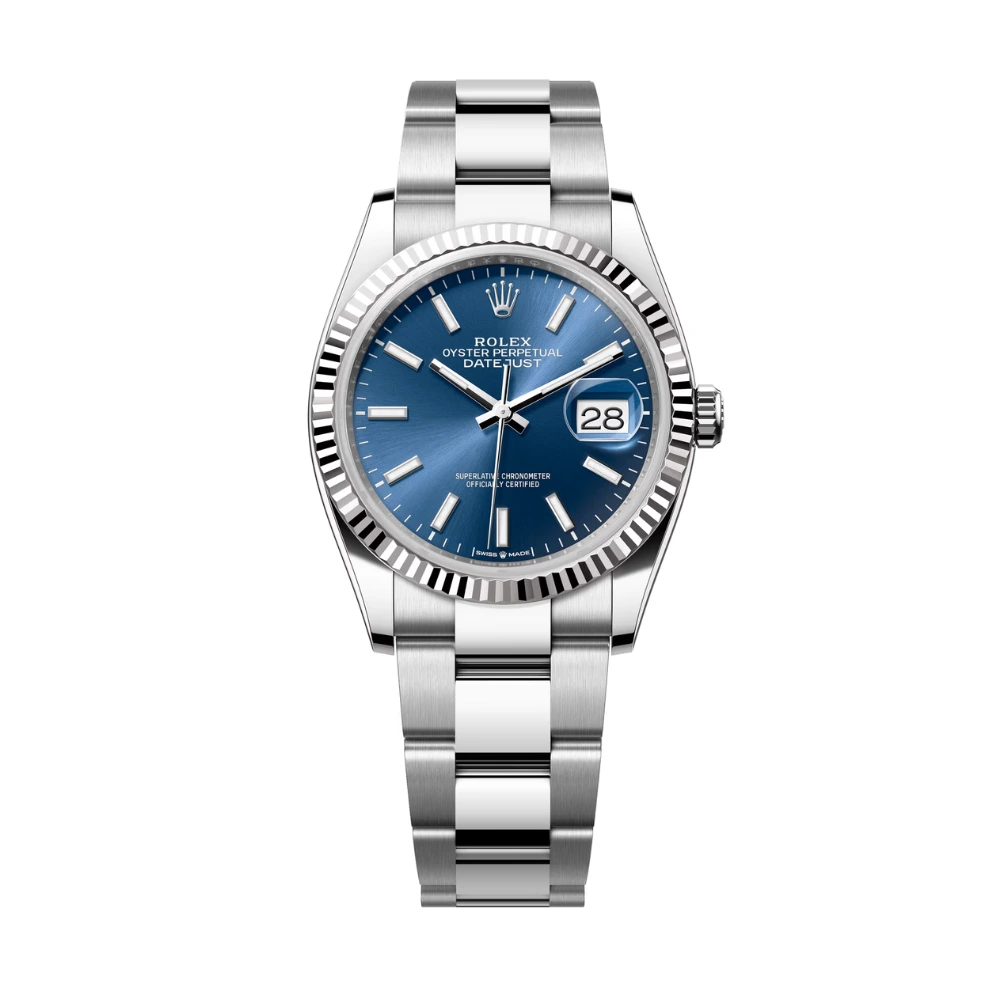 Reloj réplica Rolex Datejust Jubilee bicolor acabado oro rosa – 36 mm