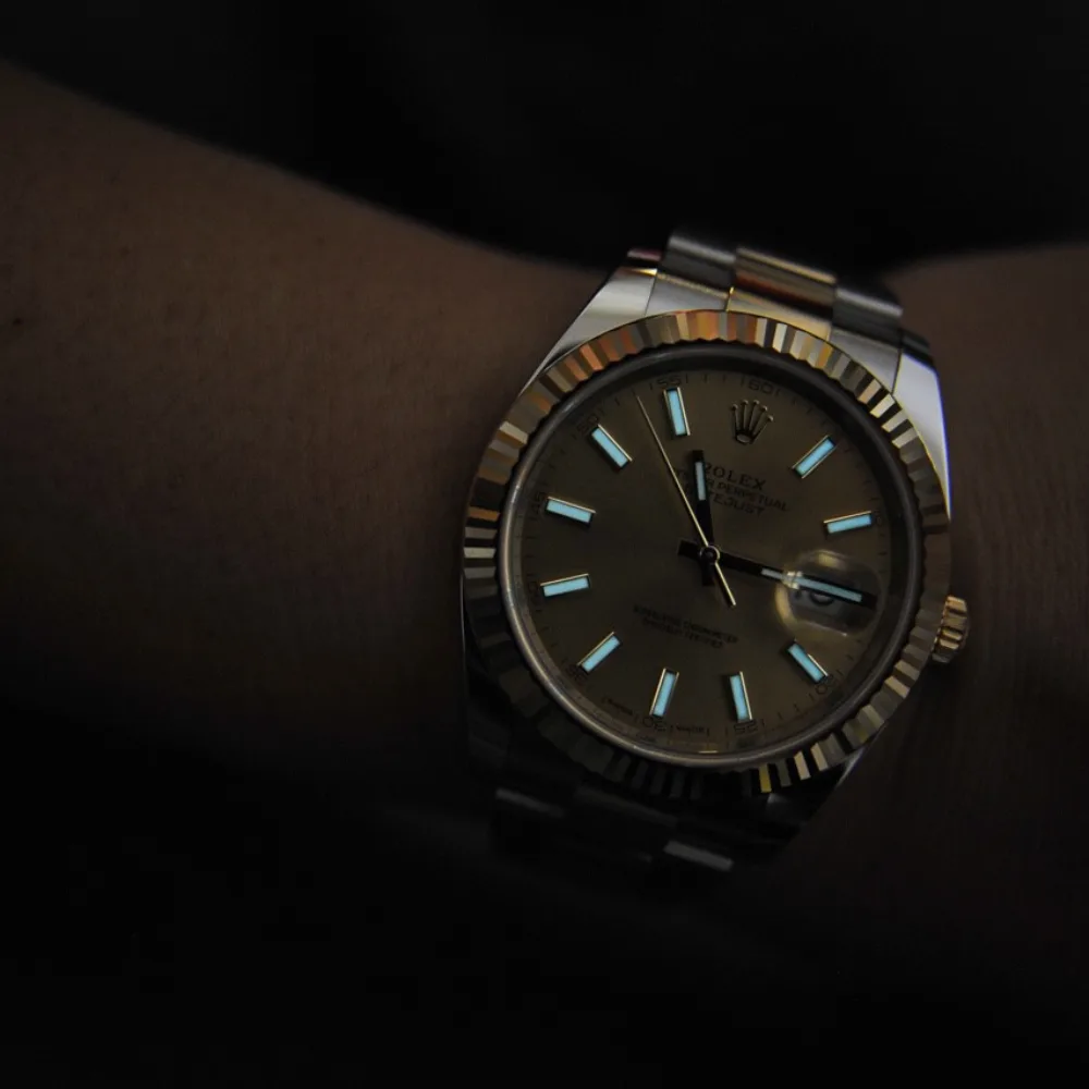 Reloj réplica Rolex Datejust Jubilee bicolor dorado – 36 mm
