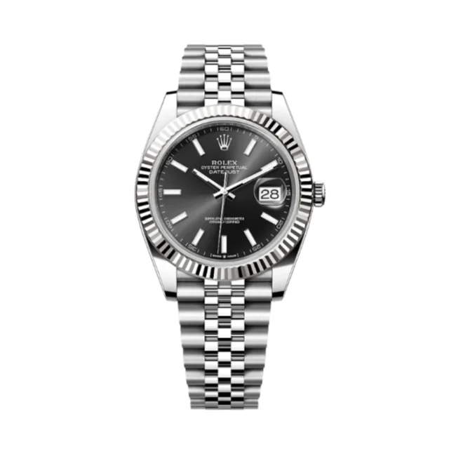 Reloj réplica Rolex Datejust Jubilee esfera negra – 36 mm