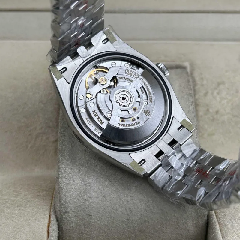 Reloj réplica Rolex Datejust Jubilee esfera verde Palm – 41 mm