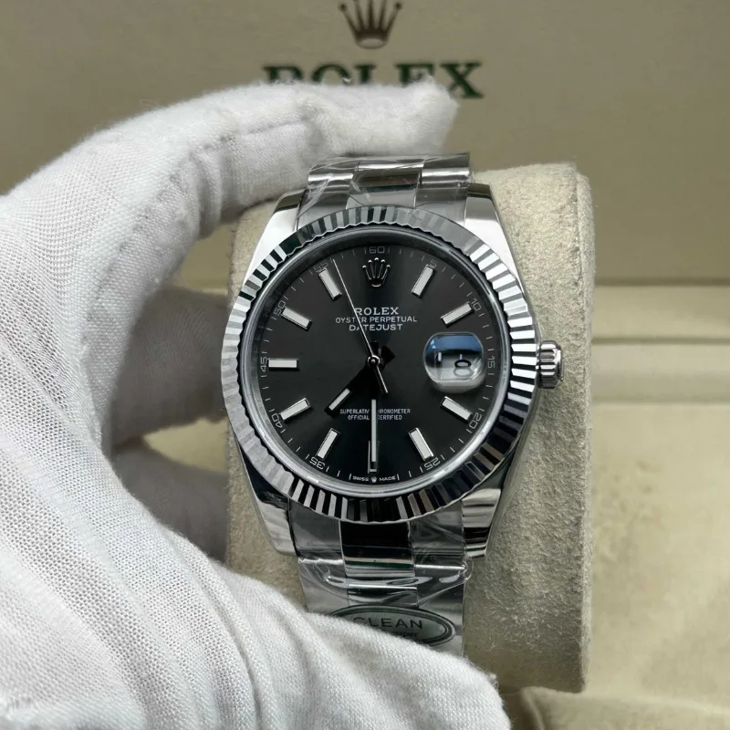 Reloj réplica Rolex Datejust Oyster – 41 mm · Ref. RSC-3216