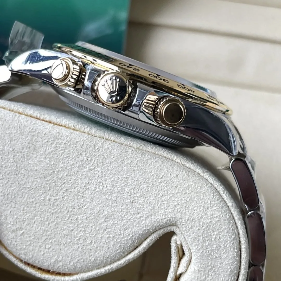 Reloj réplica Rolex Daytona Cosmograph bicolor dorado Dial – 40 mm