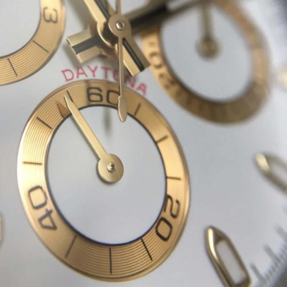 Reloj réplica Rolex Daytona Cosmograph bicolor esfera blanca – 40 mm