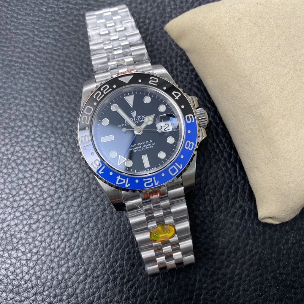Reloj réplica Rolex GMT-Master II Jubilee Batman – 40 mm