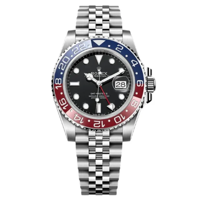 Reloj réplica Rolex GMT-Master II Jubilee Batman – 40 mm