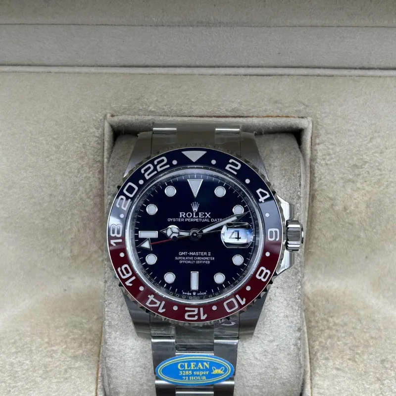 Reloj réplica Rolex GMT-Master II Oyster – 40 mm · Ref. RSC-2198