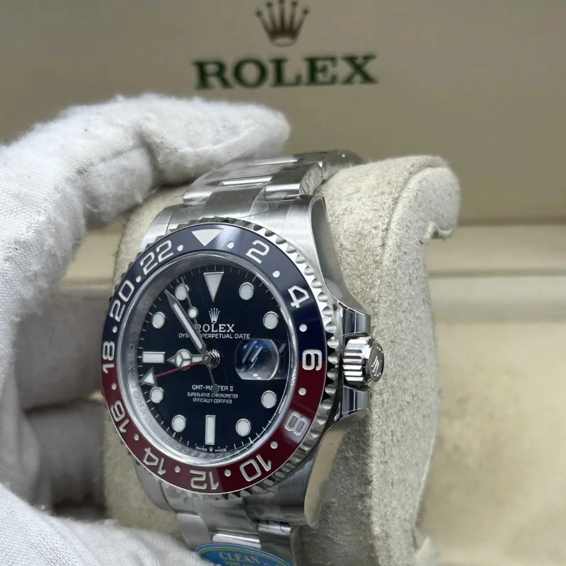 Reloj réplica Rolex GMT-Master II Oyster – 40 mm · Ref. RSC-2198