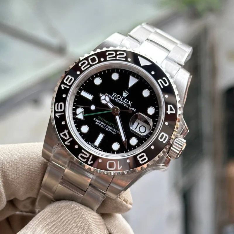 Reloj réplica Rolex GMT-Master II Oyster – 40 mm · Ref. RSC-3460