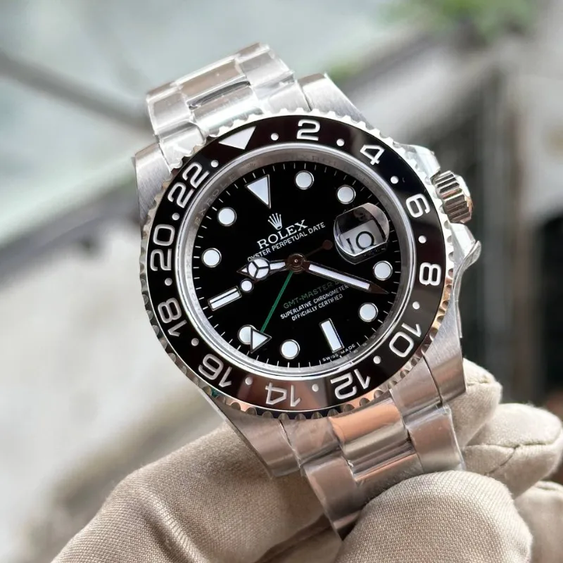 Reloj réplica Rolex GMT-Master II Oyster – 40 mm · Ref. RSC-3460