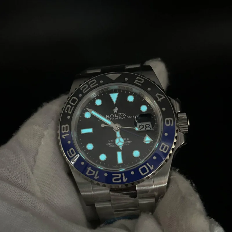 Reloj réplica Rolex GMT-Master II Oyster Batman – 40 mm · Ref. RSC-3230