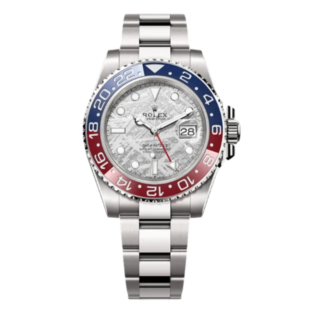 Reloj réplica Rolex GMT-Master II Oyster esfera estilo meteorito – 40 mm