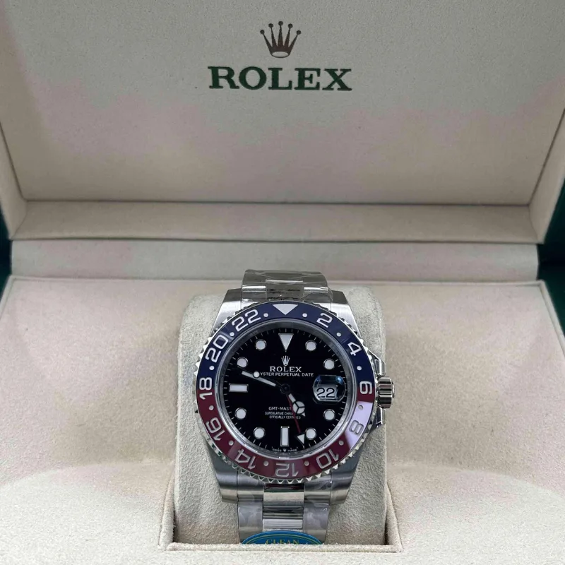 Reloj réplica Rolex GMT-Master II Oyster Pepsi – 40 mm · Ref. RSC-3231