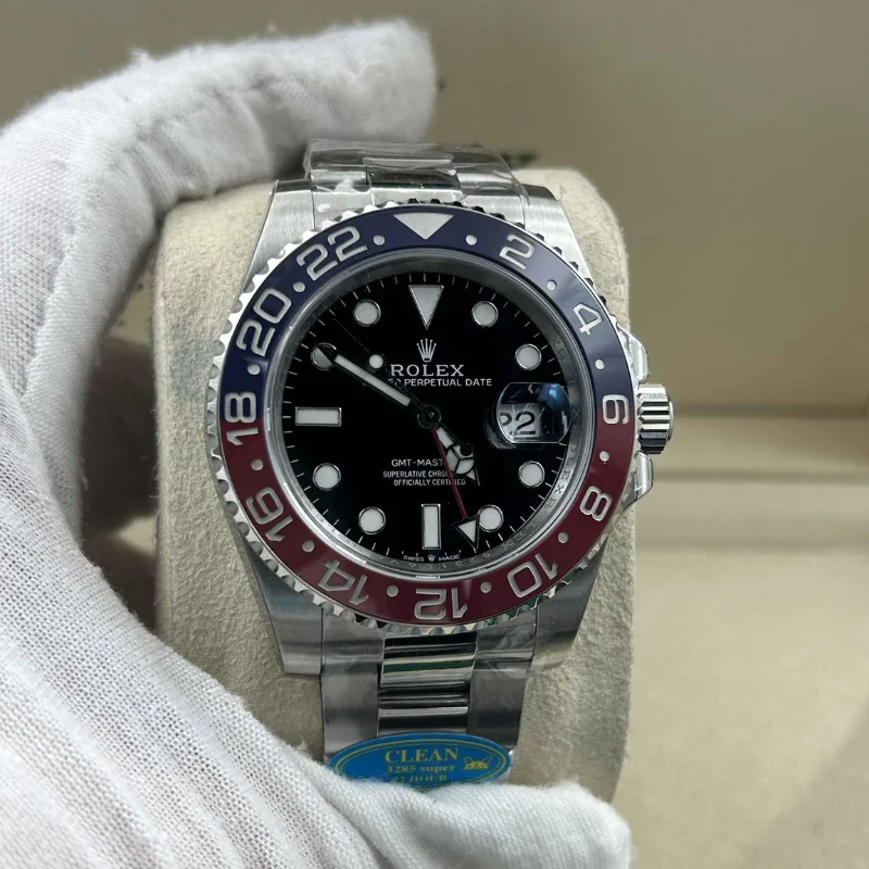 Reloj réplica Rolex GMT-Master II Oyster Pepsi – 40 mm · Ref. RSC-3231