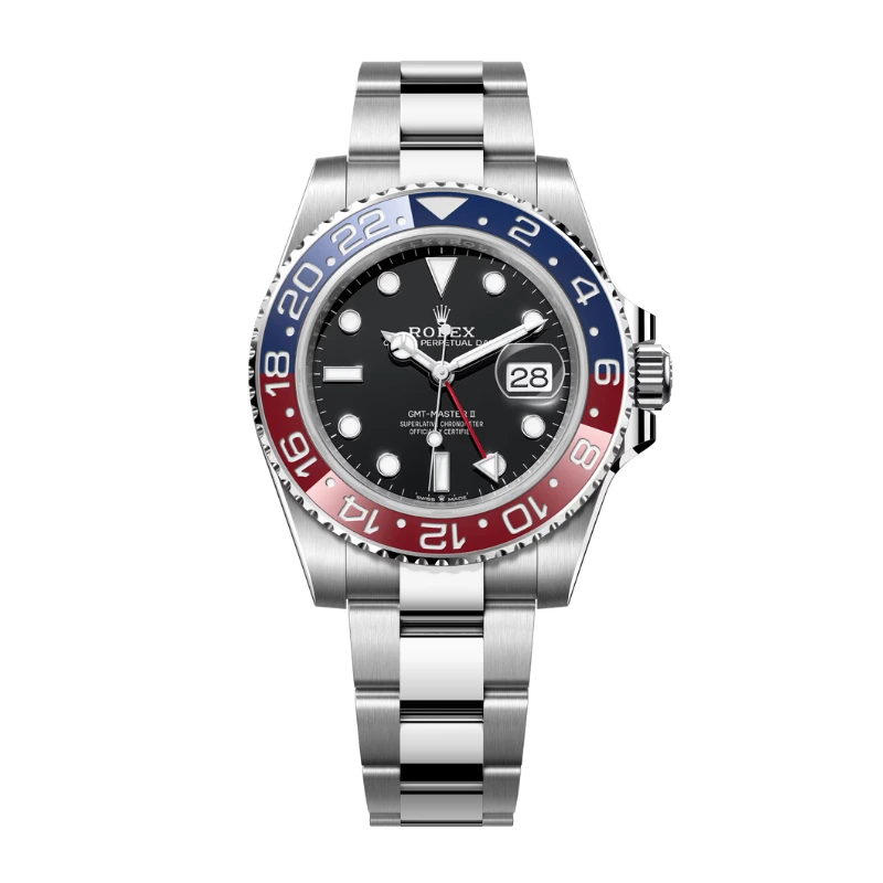 Reloj réplica Rolex GMT-Master II Oyster Pepsi – 40 mm · Ref. RSC-3231