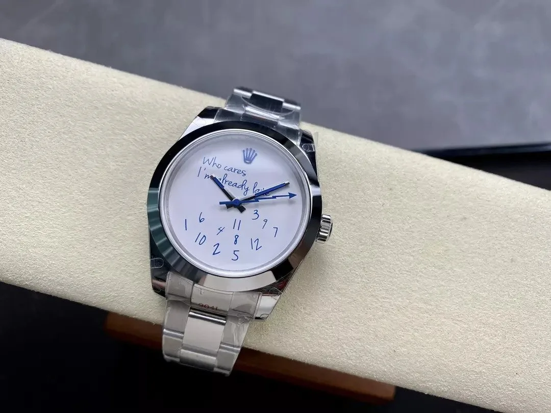 Reloj réplica Rolex Oyster Milgauss «Who Cares»