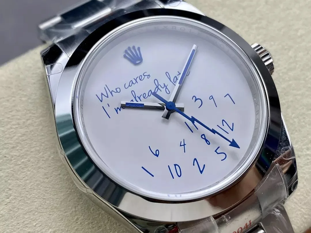 Reloj réplica Rolex Oyster Milgauss «Who Cares»