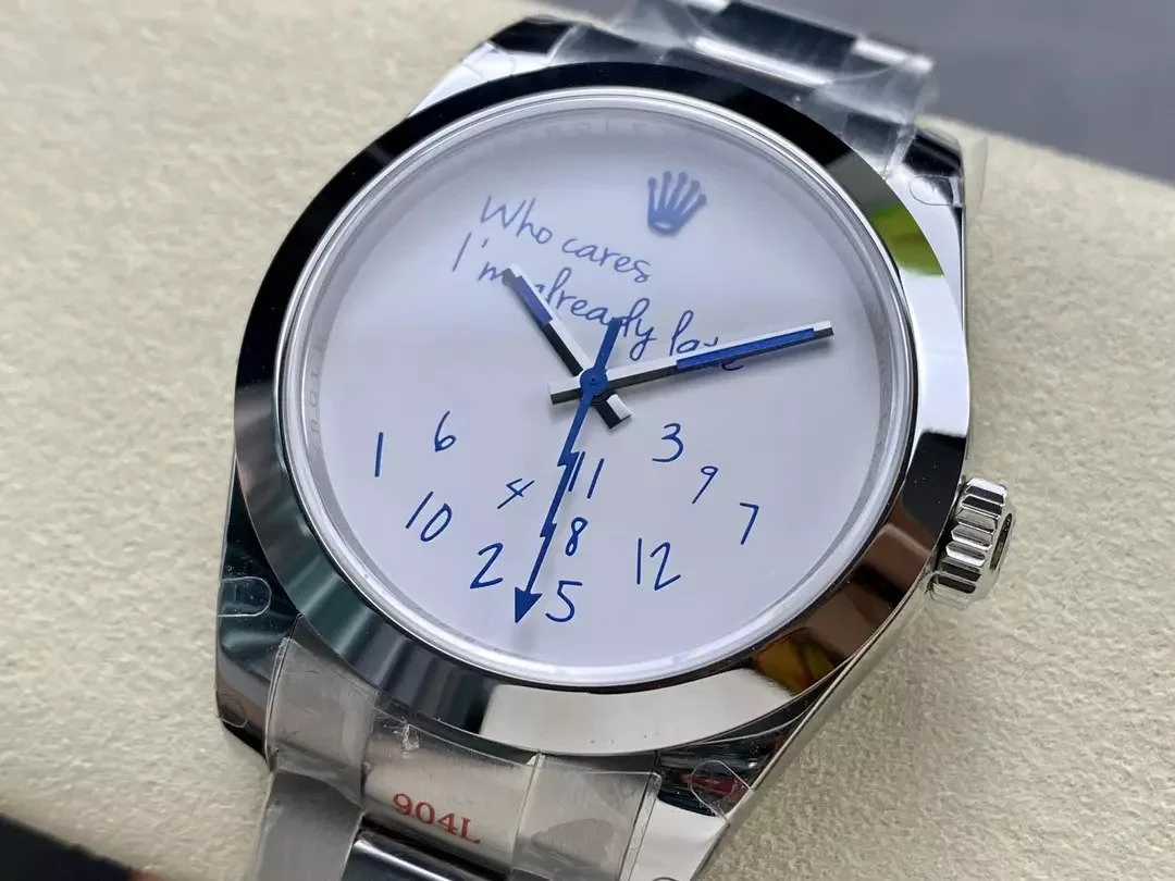 Reloj réplica Rolex Oyster Milgauss «Who Cares»