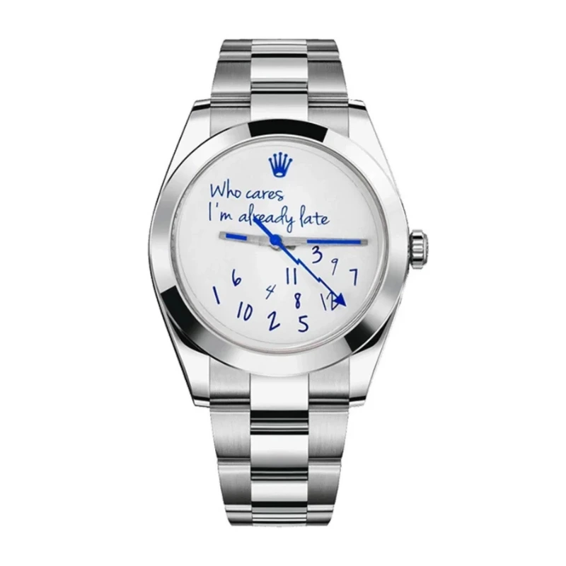 Reloj réplica Rolex Oyster Milgauss «Who Cares»