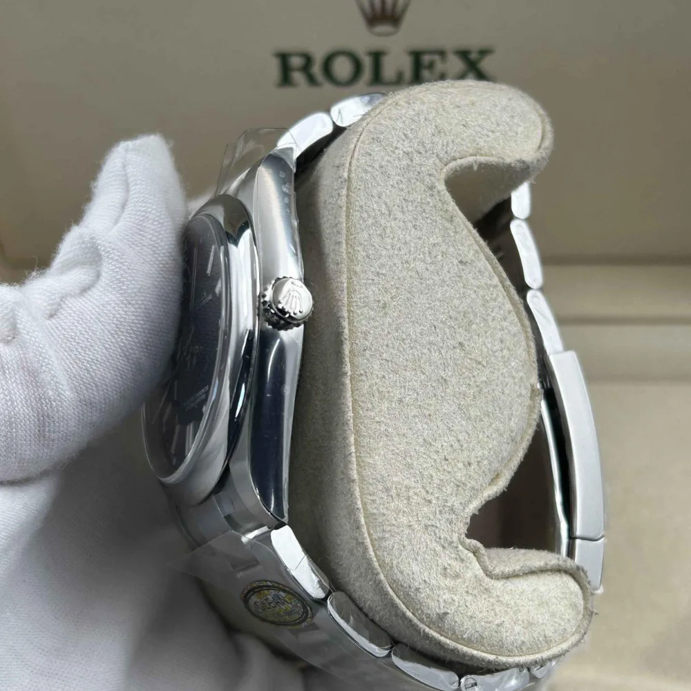 Reloj réplica Rolex Oyster Perpetual esfera azul – 41 mm